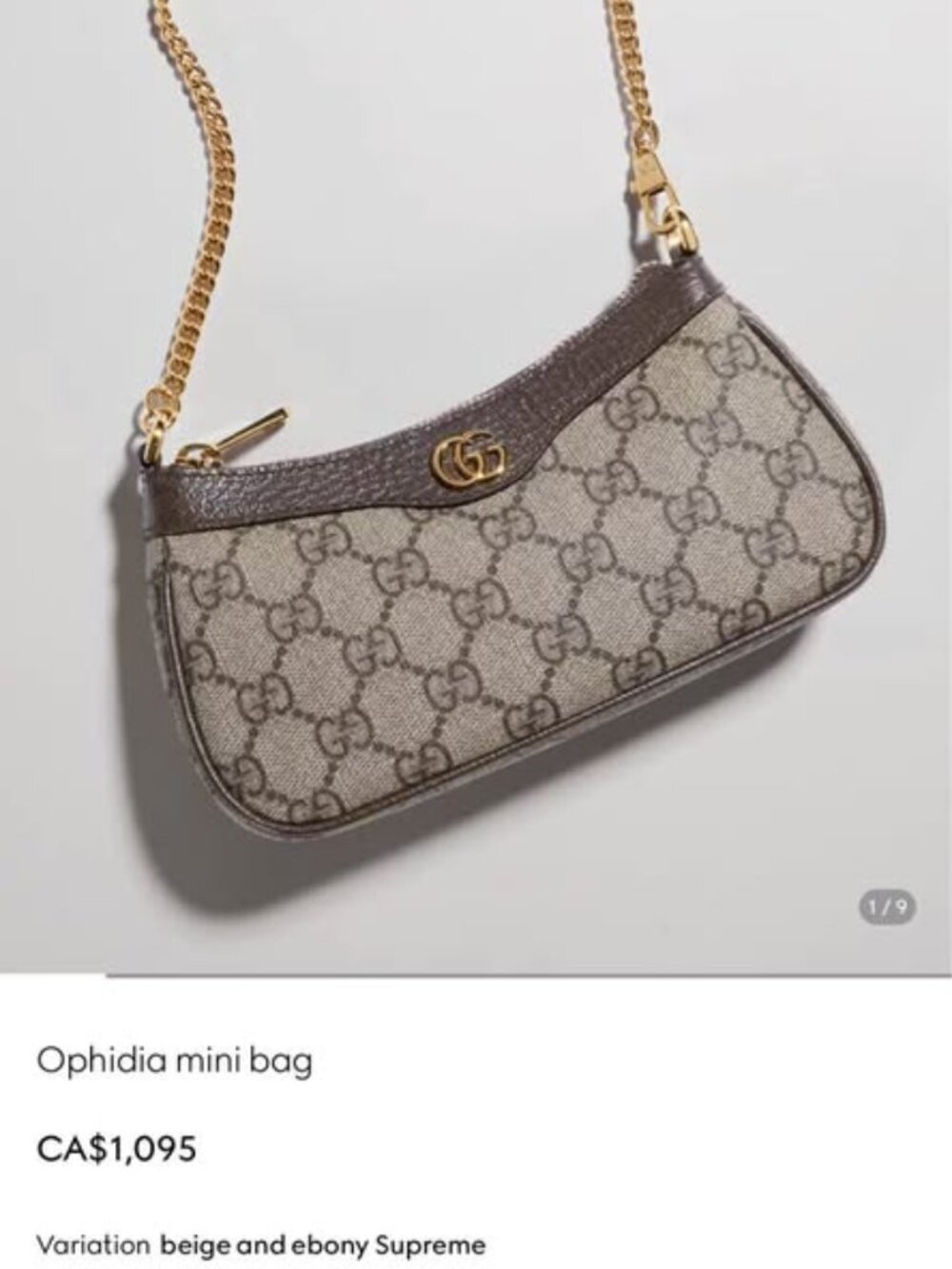 Gucci Ophidia Mini Bag - Picture 4 of 4